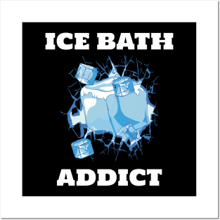 Addicted to Ice Swimming Posters and Art